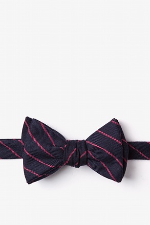 Glenn Heights Red Self-Tie Bow Tie