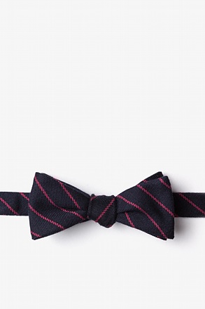 _Glenn Heights Red Skinny Bow Tie_