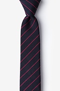 Glenn Heights Red Skinny Tie Photo (0)