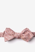 Globe Red Diamond Tip Bow Tie Photo (0)