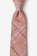 Globe Red Extra Long Tie Photo (0)
