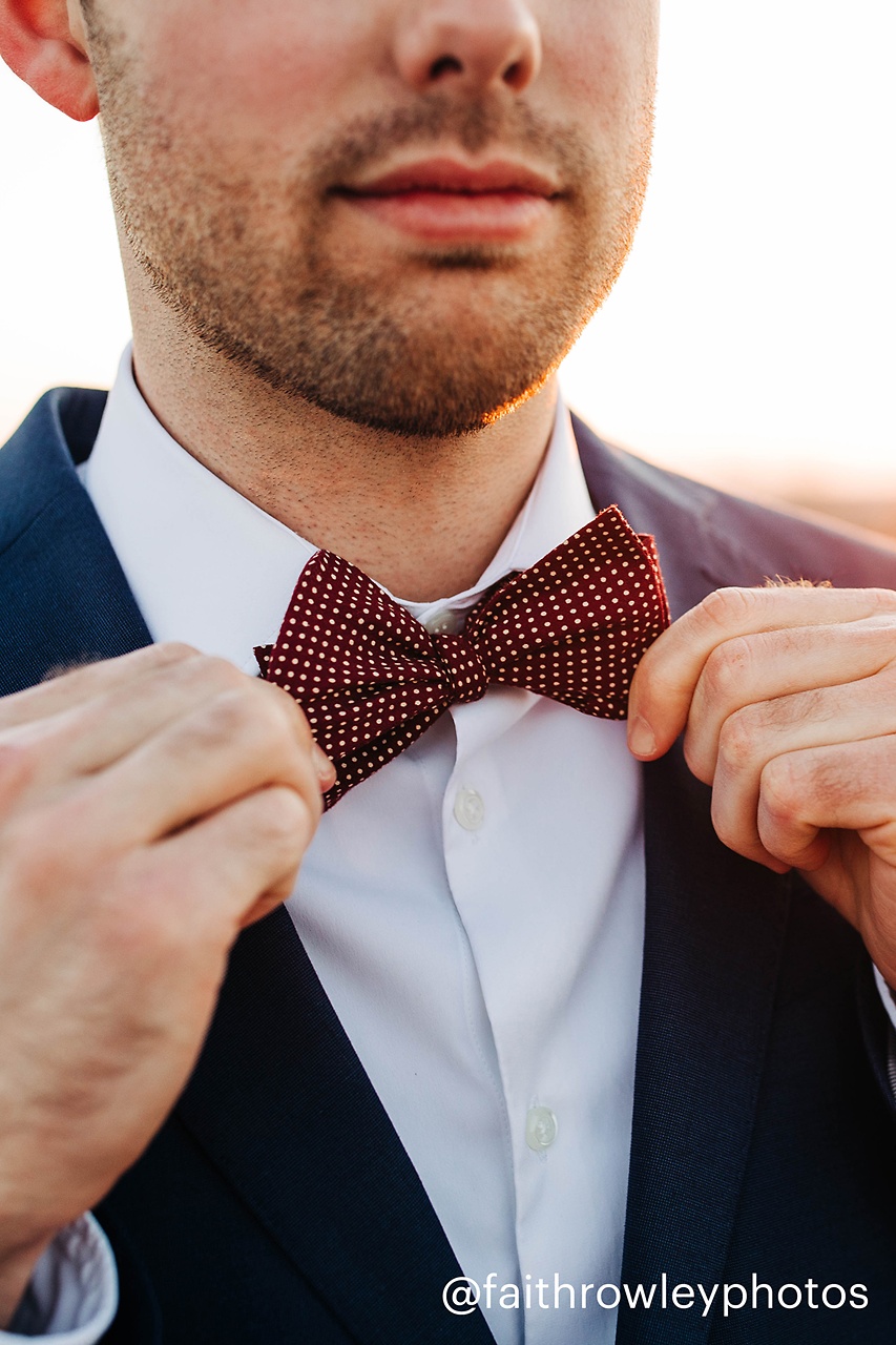 Red Cotton Gregory Self-Tie Bow Tie | Ties.com