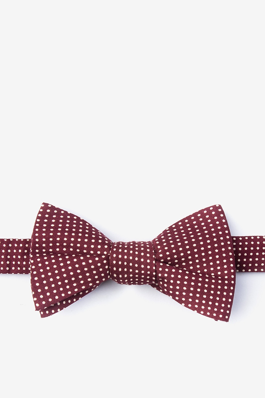 Gregory Red Self-Tie Bow Tie Photo (0)
