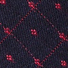 Red Cotton Gresham Extra Long Tie