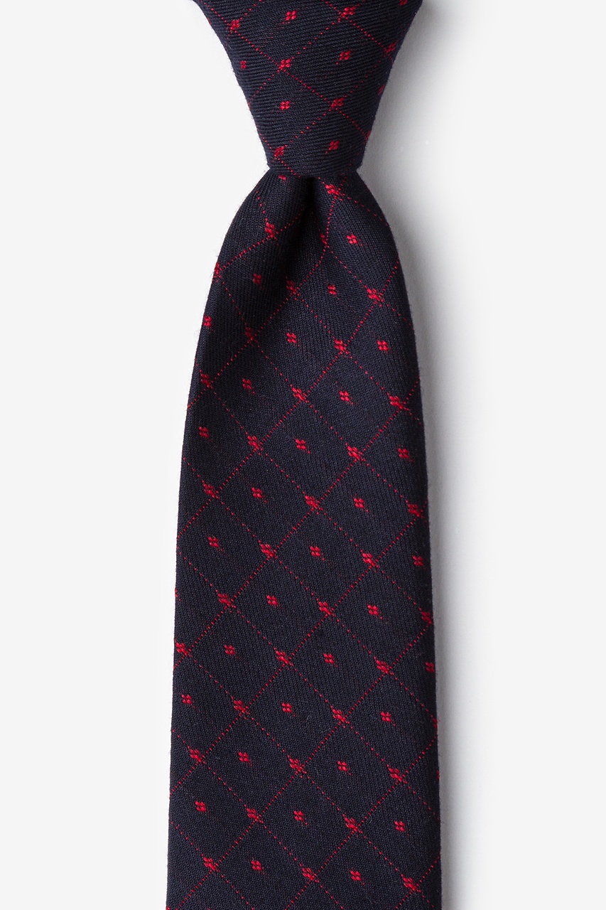 Gresham Red Extra Long Tie Photo (0)