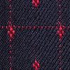 Red Cotton Gresham Pocket Square
