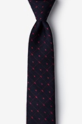Gresham Red Skinny Tie Photo (0)