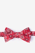 Grove Red Self-Tie Bow Tie Photo (0)