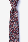 Hamilton Red Skinny Tie Photo (0)