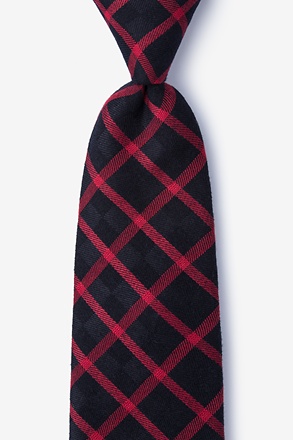 Joaquin Red Tie