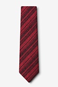 Katy Red Extra Long Tie Photo (1)