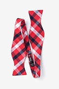 Kennewick Red Self-Tie Bow Tie Photo (1)