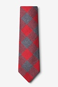 Kent Red Extra Long Tie Photo (1)