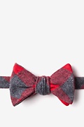 Kent Red Self-Tie Bow Tie Photo (0)