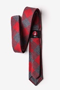 Kent Red Skinny Tie Photo (2)