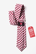 Kingman Red Extra Long Tie Photo (2)