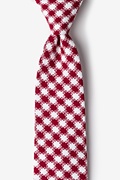 Kingman Red Extra Long Tie Photo (0)