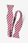 Kingman Red Self-Tie Bow Tie Photo (1)