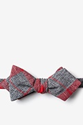 Kirkland Red Diamond Tip Bow Tie Photo (0)