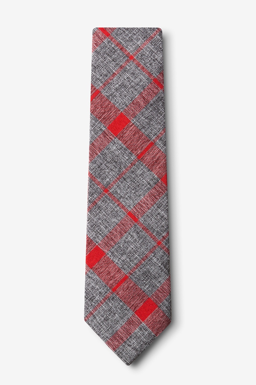 Kirkland Red Extra Long Tie Photo (1)