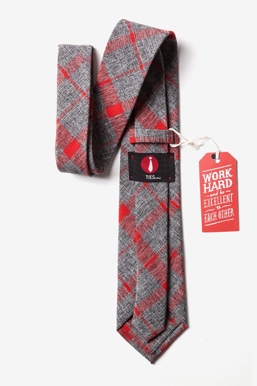 Kirkland Red Extra Long Tie Photo (2)