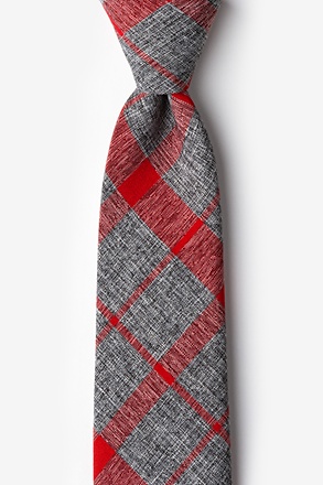 _Kirkland Red Extra Long Tie_