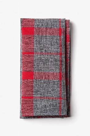 Kirkland Red Pocket Square