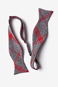 Kirkland Red Self-Tie Bow Tie Photo (1)