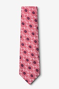 La Grande Red Extra Long Tie Photo (1)