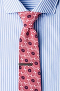 La Grande Red Extra Long Tie Photo (3)