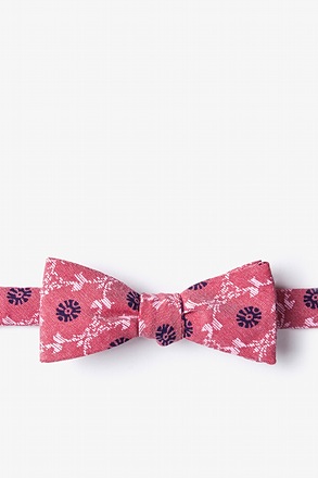 _La Grande Red Skinny Bow Tie_