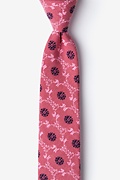 La Grande Red Skinny Tie Photo (0)