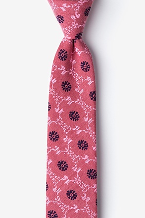 _La Grande Red Skinny Tie_