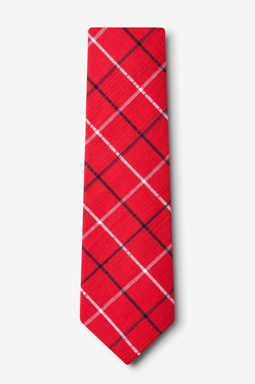 Maricopa Red Extra Long Tie Photo (1)