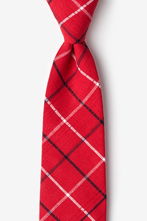 _Maricopa Red Extra Long Tie_