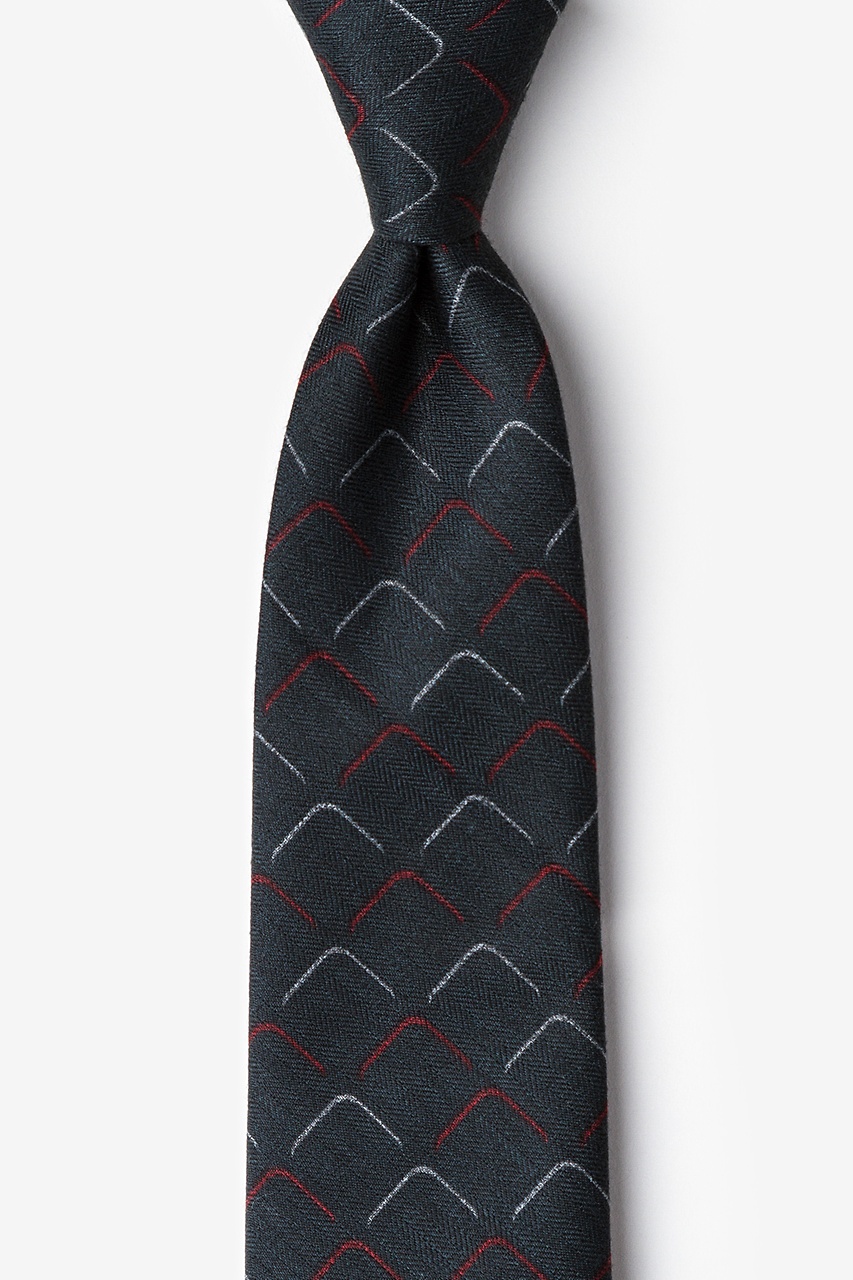 Red Cotton Mesa Tie | Ties.com