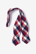 Mission Red Diamond Tip Bow Tie Photo (1)