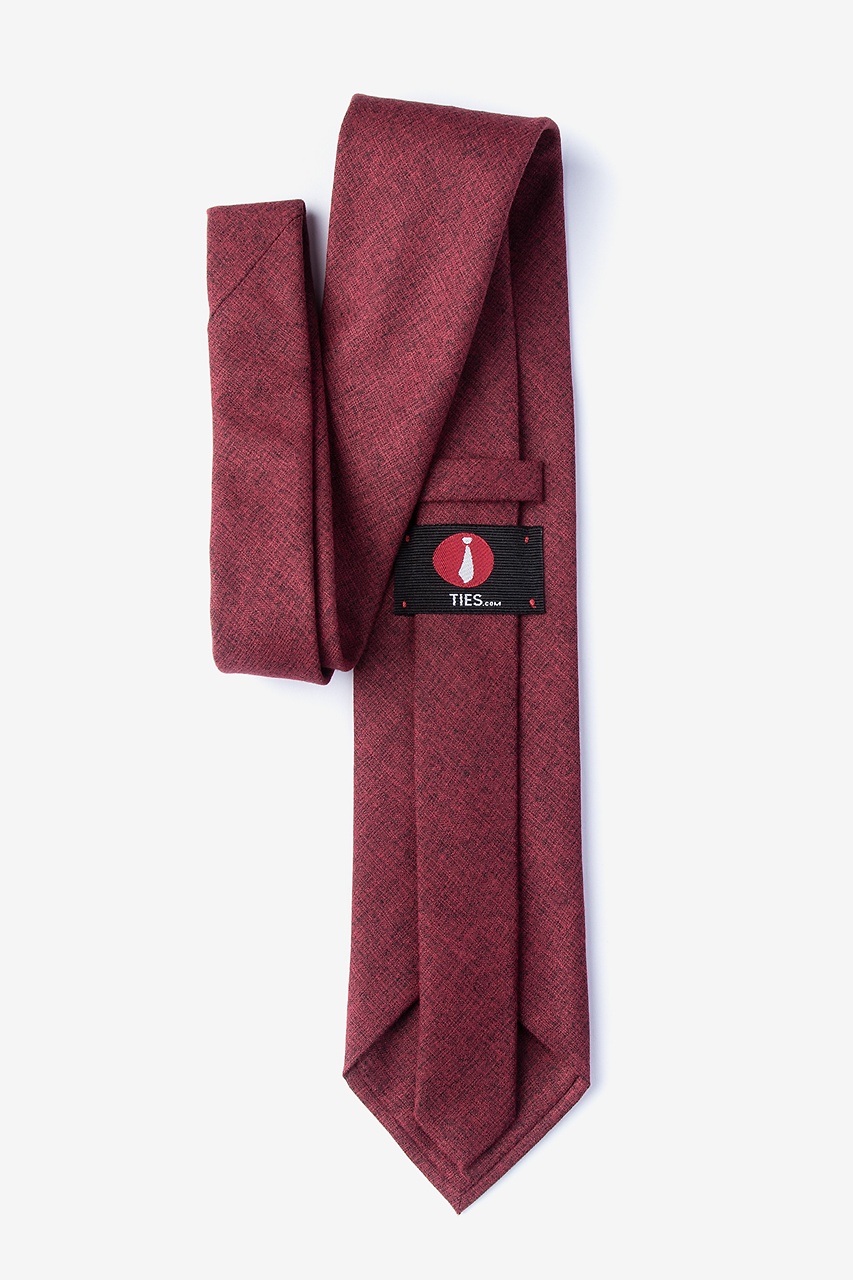 Norwood Red Extra Long Tie Photo (1)