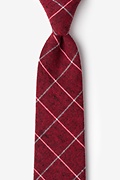 Phoenix Red Extra Long Tie Photo (0)