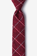 Phoenix Red Skinny Tie Photo (0)