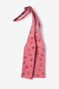 Red Hunter Paisley Batwing Bow Tie Photo (1)