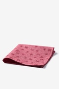 Red Cotton Hunter Paisley Pocket Square | Ties.com - Free Shipping on $45 Photo (1)