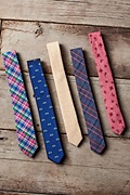 Red Hunter Paisley Skinny Tie Photo (3)