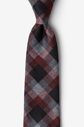 Richland Red Extra Long Tie