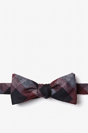 Richland Red Skinny Bow Tie