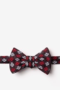 Roseburg Red Self-Tie Bow Tie Photo (0)