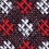 Red Cotton Roseburg Skinny Tie