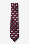 Roseburg Red Skinny Tie Photo (1)