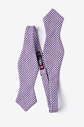 Sadler Red Diamond Tip Bow Tie Photo (1)