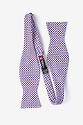 Sadler Red Self-Tie Bow Tie Photo (1)